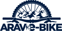 logo aravebike ecole vtt electrique annecy aravis